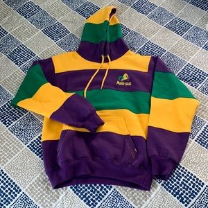 NWOT Authentic Mardi Gras Small Hoodie from NOLA